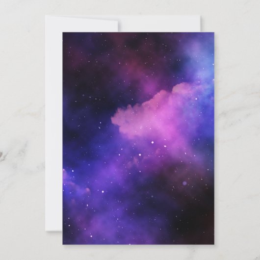 Retro 80s neongloed in het donkere Sweet 16 feest Kaart (Achterkant)