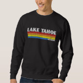 Retro 80s Nevada NV Souvenir Lake Tahoe Trui (Voorkant)