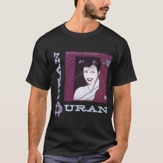 Retro 80s New Wave geïnspireerde Duran Duran Kunst T-shirt