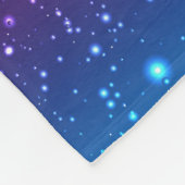 Retro  80s of 90s geometrische stijl abstract fleece deken (Hoek)