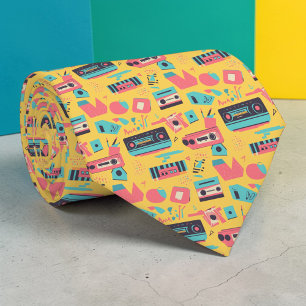 Retro 80s Popcultuur Maatwerk Das