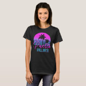 Retro 80's Puerto Vallarta T-shirt (Voorkant volledig)