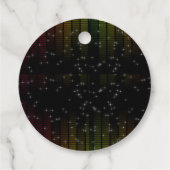 Retro 80's, Retro, dank je Bedankjes Labels (Achterkant)