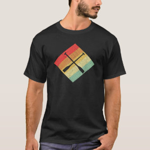 Retro 80s Roeicadeau voor Roeiers T Shirt