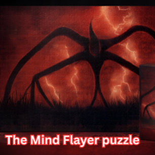 Retro 80s Sci-Fi Horror Puzzel Donkere Fantasy Kin