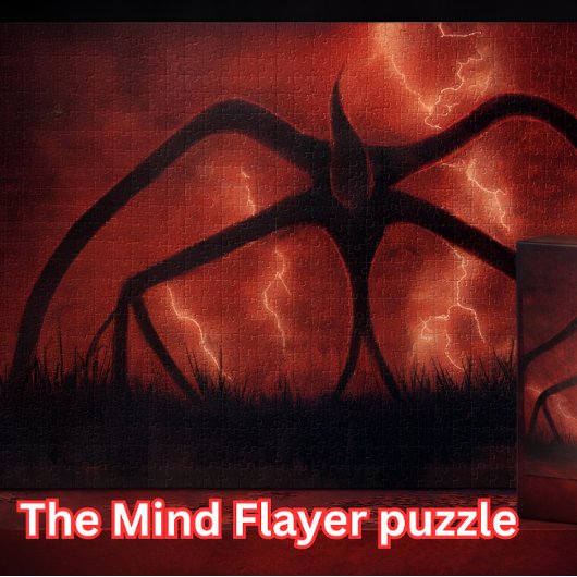 Retro 80s Sci-Fi Horror Puzzel Donkere Fantasy Kin