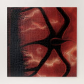 Retro 80s Sci-Fi Horror Puzzle Dark Fantasy Kids Legpuzzel (Horizontaal)