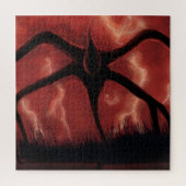 Retro 80s Sci-Fi Horror Puzzle Dark Fantasy Kids Legpuzzel (Verticaal)