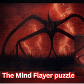 Retro 80s Sci-Fi Horror Puzzle Dark Fantasy Kids  Legpuzzel