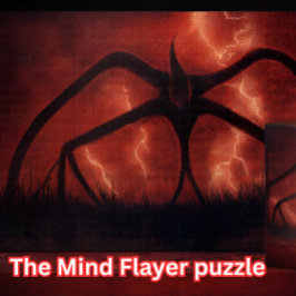 Retro 80s Sci-Fi Horror Puzzle Dark Fantasy Kids Legpuzzel