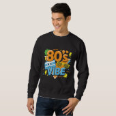 Retro 80's sfeer trui (Voorkant volledig)