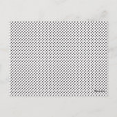 Retro 80's Skate Party Geboorte Uitnodiging (Achterkant)