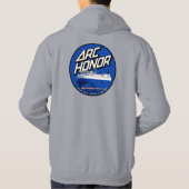 Retro 80's Skate Shop-trui Hoodie (Achterkant)