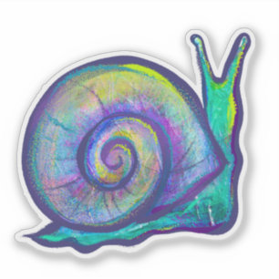 Retro 80s slak sticker