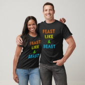 Retro 80's stijl Feest als een Beest Gift T-shirt (Unisex)
