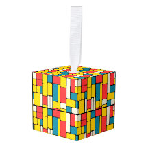 Retro 80's strakke geometrische moderne heldere st