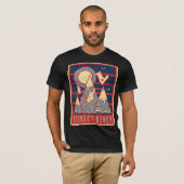 Retro 80s Sunday River Ski T-shirt (Voorkant volledig)