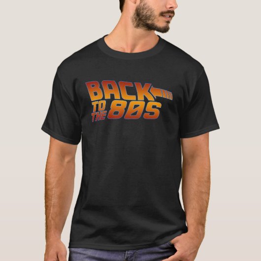 Retro 80's Terug naar 80's T-shirt (Voorkant)