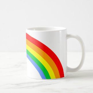 Retro 80s Vintage Regenboogmok Koffiemok