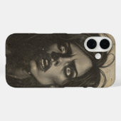 Retro 80's vrouw ziet er walgelijk uit Case-Mate iPhone case (Achterkant (horizontaal))