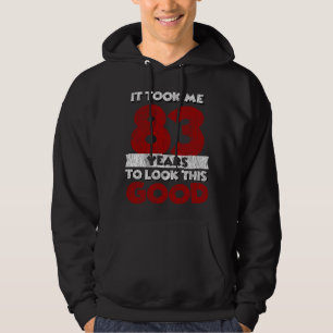 Retro 83 Jaar Oud Funny 83e Verjaardagscadeau Hoodie