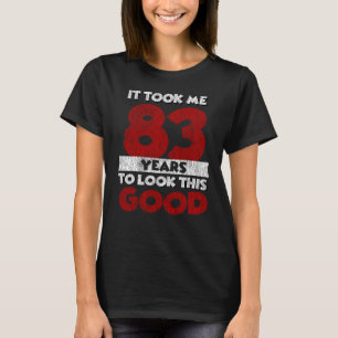 Retro 83 Jaar Oud Funny 83e Verjaardagscadeau T-shirt