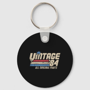 Retro 84 41e Verjaardag Top Voor Mannen 1984 Opa Sleutelhanger