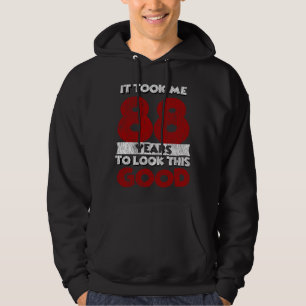 Retro 88 Jaar Oud Grappig 88e Verjaardagscadeau Hoodie