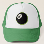 Retro 8-Ball Trucker Pet (Voorkant)