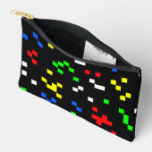 Retro 8 Bit Video Game Graphics Pattern Etui (Open)