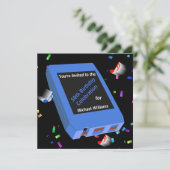 Retro 8-Track 50th Birthday Kaart (Staand voorkant)