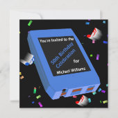 Retro 8-Track 50th Birthday Kaart (Voorkant)