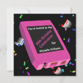 Retro 8-Track 50th Birthday Kaart (Voorkant)