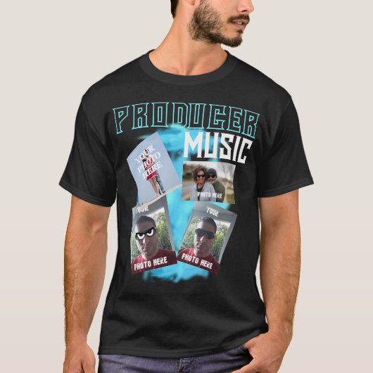 Retro 90's 00's Muziek en entertainment FOTO T-shirt (Voorkant)