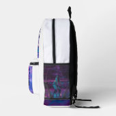 Retro 90s BackPack Neon Streetwear Bag Bedrukte Rugzak (Rechts)