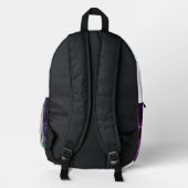 Retro 90s BackPack Neon Streetwear Bag Bedrukte Rugzak (Achterkant)