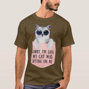 Retro 90s Cat's Sorry dat ik te laat kwam... mijn T-shirt