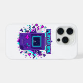 Retro 90s Console Gaming Hoesje iPhone Hoesje (Achterkant horizontaal)