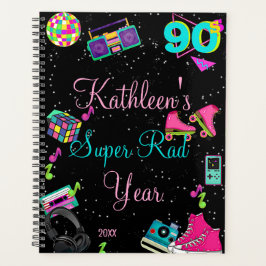 Retro 90's, elke leeftijd, planner
