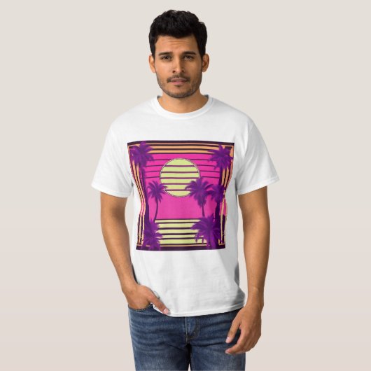 - Retro 90s Esthetisch T-shirt (Voorkant volledig)