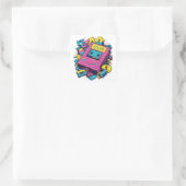 Retro 90s Game Console Sticker | gamer (Tas)