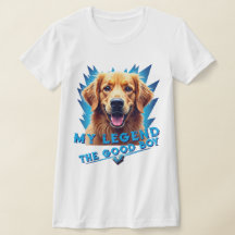 Retro 90s Golden Retriever Mascotte Gepersonalisee