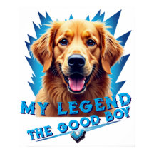 Retro 90s Golden Retriever Mascotte Hulpstukken op