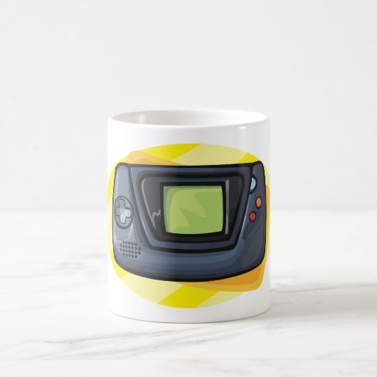 Retro 90s Handheld Game Console Gamer Koffiemok (Center)