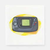 Retro 90s Handheld Game Console Gamer Servet (Voorkant)