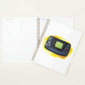 Retro 90s Handheld Gameconsole Gamer Planner (Display)