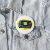 Retro 90s Handheld Gameconsole Gamer Ronde Button 7,6 Cm (In situ)