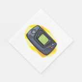 Retro 90s Handheld Gameconsole Gamer Servet (Hoek)