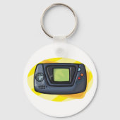 Retro 90s Handheld Gameconsole Gamer Sleutelhanger (Achterkant)