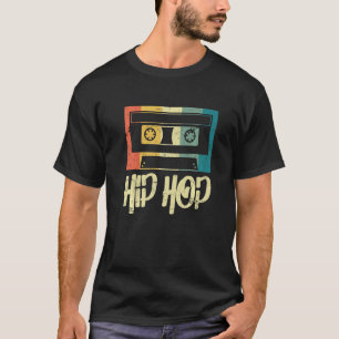 Retro 90s Hip Hop Music Cassette Cassette T-shirt